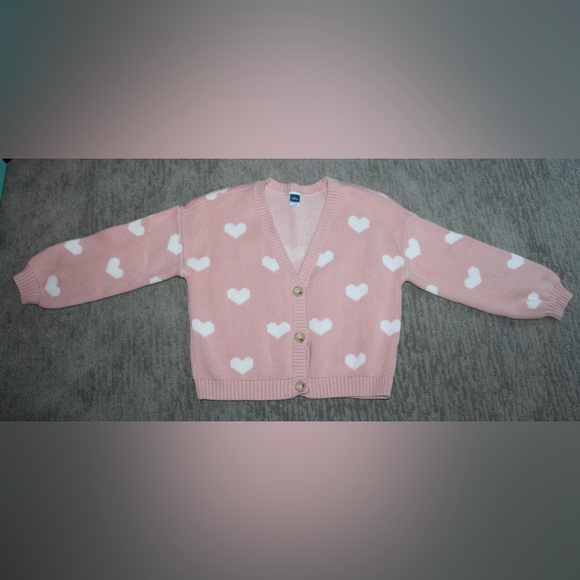 Girls Old Navy Pink Cardigan - Picture 3 of 6